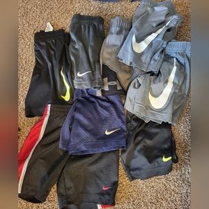 8 pairs Nike / UA 4T shorts